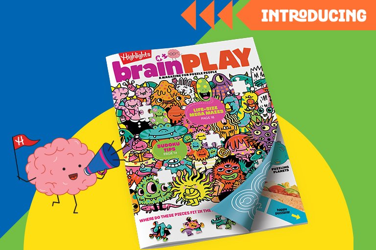 HIGHLIGHTS UNVEILS brainPLAY—THE ULTIMATE ALL-PUZZLE MAGAZINE DELIVERING THE SATISFACTION OF THE SOLVE