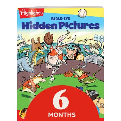 Hidden Pictures EAGLE-EYE club is available on a 6-month term plan