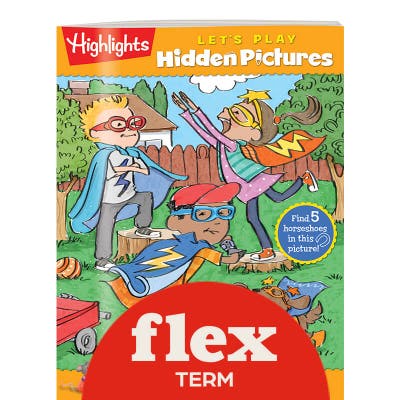 Hidden Pictures LET’S PLAY club is available on a flex term plan