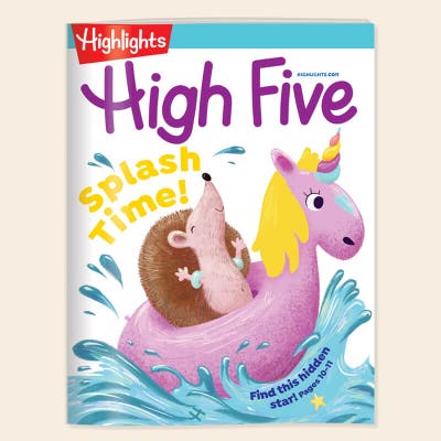Highlights High Five magazine front cover.