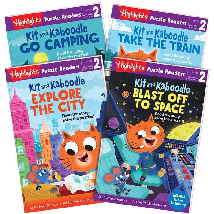 Kit and Kaboodle Collection: 4 Book Set | Highlights for Children Kit and Kaboodle Collection: 4 Book Set | Highlights for Children