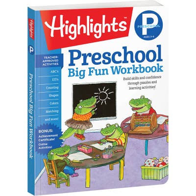 Big Fun Preschool Workbook.