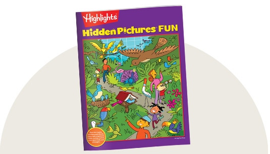 Get Hidden Pictures FUN booklet FREE with your Highlights subscription.
