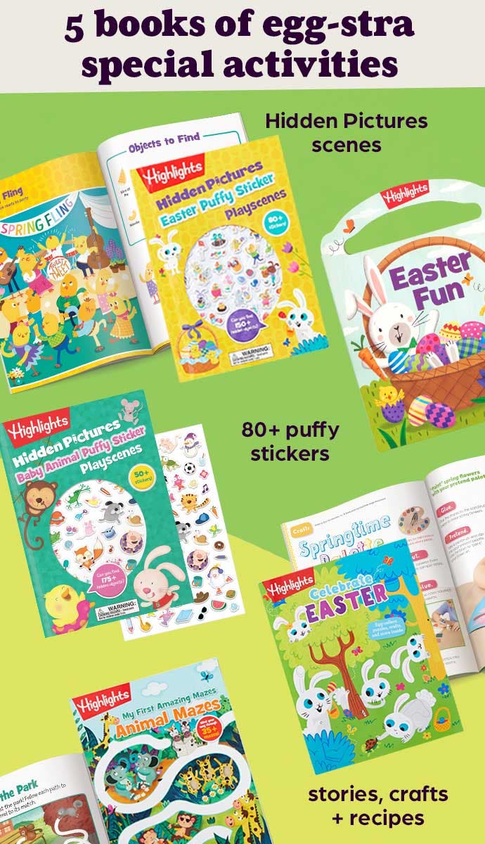 Sidebar image for Easter Gift Set Ages 3-6.