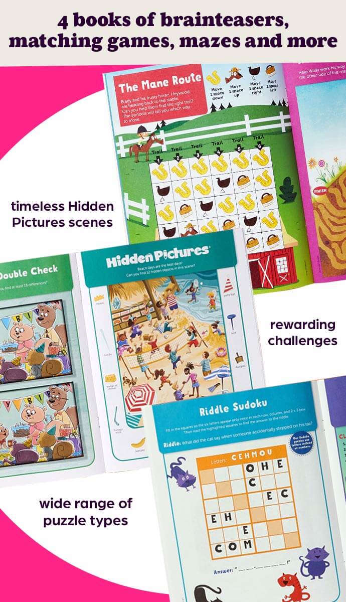 Sidebar image for Puzzle Fun 2023 4-Book Set.