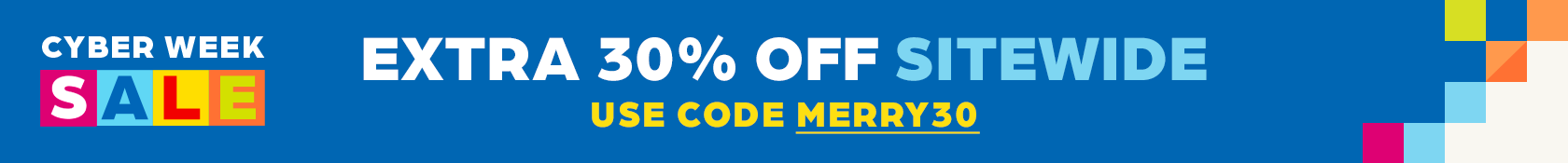 Get 30% OFF sitewide with code MERRY30.