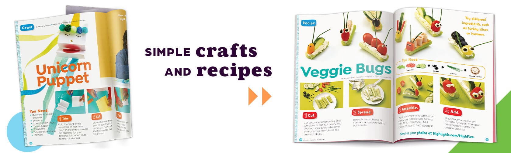 Simple crafts and recipes