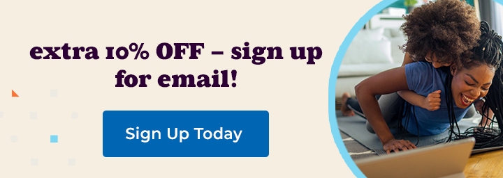 extra 10% OFF – sign up for email! 