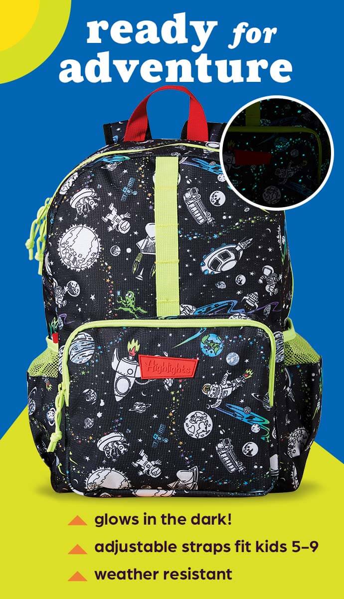 Sidebar image for Space Backpack + Accessories Bundle.