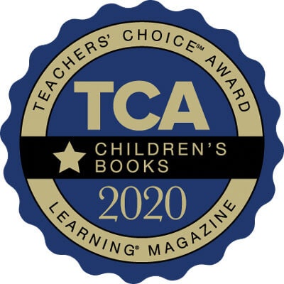 Image of the seal of the 2020 Teachers' Choice Award for Children's Books, Learning Magazine.