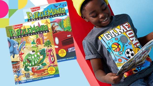 They’ll get 2 books in each Puzzlemania Super Challenge delivery.