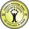 Image of the seal of the 2017 Editor's Choice Award from Children's Technology Review.